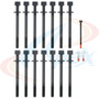 Apex Cylinder Head Bolt Set AHB329 for 2002-2012 Buick/Chevrolet/GMC 4.2L 2.8L L6 (Rainier, Colorado, Trailblazer, Trailblazer EXT)