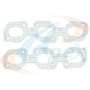 Apex Exhaust Manifold Gasket Set AMS4512 for 1995-2012 Ford/Jaguar/Lincoln 2.5L 3.0L V6 (Contour, Escape, Five Hundred, Freestyle)