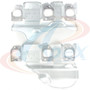 Apex Exhaust Manifold Gasket Set AMS3982 for 2006-2011 Buick/Chevrolet/Pontiac 3.9L 3.5L V6 (Lucerne, Terraza, Impala, Malibu)