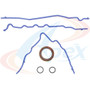 Apex Crankshaft Seal Kit ATC4890 for 2003-2012 Ford/Lincoln/Mazda 3.0L V6 (Escape, Five Hundred, Freestyle, Fusion)