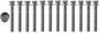 Enginetech HB285 TTY Head Bolt Set for 2003-2010 Dodge Ram 1500/Viper 8.3L/8.4L - Torque-to-Yield, Single Use