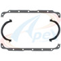Apex Oil Pan Gasket Set AOP254 for 1987-1991 Dodge 3.9L V6 (B150, B250, D100, D150)