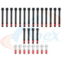 Apex Cylinder Head Bolt Set AHB322 for 1955-2002 Avanti/Buick/Cadillac 5.0L 5.3L V8 (II, Century, Commercial Chassis, LeSabre)