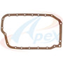 Apex Oil Pan Gasket Set AOP416 for 1993-2002 Ford/Mazda 2.5L 2.3L V6 (Probe, 626, Millenia, MX-6)