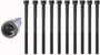 Enginetech HB174 TTY Head Bolt Set for 2001-2007 Scion/Toyota Camry/Highlander/RAV4/Solara 2.0L/2.4L - Torque-to-Yield, Single Use