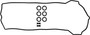 Reinz Valve Cover Gasket Set 15-29497-01 for 1993-1999 Mercedes-Benz 3.2L 2.8L L6 (300CE, 300E, 300TE, C280)