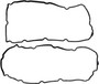 Reinz Valve Cover Gasket Set 15-10778-01 for 2002-2010 INFINITI 4.5L V8 (FX45, M45, Q45)