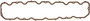 Reinz Valve Cover Gasket Set 15-10543-01 for 1964-1980 American/Jeep/AM 3.8L 3.3L L6 (Motors American, Motors Classic, Motors Rebel, J-3700)