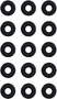 Reinz Valve Cover Grommet Set 15-33388-01 for 1996-2006 BMW 3.0L 2.8L L6 (325xi, 328Ci, 328i, 328is)