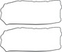 Reinz Valve Cover Gasket Set 15-10492-01 for 2008-2010 Ford 6.4L V8 (F-250 Super Duty, F-350 Super Duty, F-450 Super Duty, F-550 Super Duty)
