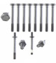 Enginetech HB121 TTY Head Bolt Set for 1985-1993 Buick/Chevrolet/GMC 6000/Astro/Celebrity/Century 2.5L - Torque-to-Yield, Single Use