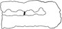 Reinz Valve Cover Gasket 71-10180-00 for 2008-2014 BMW 4.4L V8 (650i, 750i, 750i xDrive, 750Li)