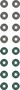 Reinz Valve Stem Seal Set 12-54112-01 for 2005-2011 Lotus/Toyota 1.8L L4 (Exige, Corolla, Elise)