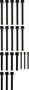 Reinz Cylinder Head Bolt Set 14-32056-01 for 1992-2000 Volkswagen 2.8L V6 (Corrado, Passat, Jetta, Golf)
