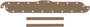 Reinz Oil Pan Gasket Set 10-10178-01 for 1934-1960 Dodge/Fargo/Plymouth 3.3L 3.6L L6 (Truck, FD1 Pickup, FH1 Panel Delivery, FH1 Pickup)