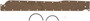 Reinz Oil Pan Gasket Set 10-10181-01 for 1960-1983 Ford/Mercury 2.4L 2.8L L6 (P-100, P-350, 300, Econoline)