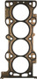 Reinz Cylinder Head Gasket 61-35435-00 for 2001-2013 Mazda/Ford/Mercury 2.0L 2.3L L4 (B2300, Transit Connect, Ranger, Focus)