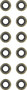 Reinz Valve Stem Seal Set 12-21291-01 for 1982-1994 Porsche 3.0L 3.2L H6 (911)