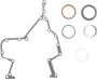 Reinz Timing Cover Gasket Set 15-10238-01 for 1998-2002 Dodge 5.9L L6 (Ram 2500, Ram 3500)