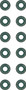 Reinz Valve Stem Seal Set 12-26058-01 for 1991-2005 BMW/Volkswagen 2.8L V6 (525i, Golf, Jetta, EuroVan)