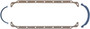 Reinz Oil Pan Gasket Set 10-10013-01