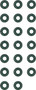 Reinz Valve Stem Seal Set 12-26058-04 for 1993-2016 Volvo 2.5L 2.3L L5 (S60, C30, C70, V60)