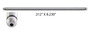 Enginetech EPR379 Push Rod - 4-Pack for 1970-1990 Chevrolet GMC Bel Air Biscayne Brookwood C10 7.4L - Stock Replacement Push Rod