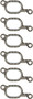 Reinz Exhaust Manifold Gasket Set 11-34984-02 for 1992-2006 Volvo 2.9L L6 (S80, S90, 960)