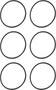 Reinz Intake Manifold Gasket Set 11-37133-01 for 2006-2019 BMW 4.4L 3.0L V8 (1 Series M, 128i, 135i, 650i)