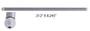 Enginetech EPR343 Push Rod - 4-Pack for 1980-1985 Buick Cadillac Chevrolet 98 Bonneville C10 C10 Suburban 4.3L 8.248" OAL