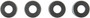 Reinz Valve Stem Seal Set 12-10020-01 for 1981-1995 Chevrolet/GMC/Isuzu 4.8L 4.3L L6 (P40, P4500, Commercial Chassis, Pickup)