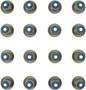 Reinz Valve Stem Seal Set 12-10027-01 for 1991-2016 Ford/VPG/Lincoln 4.6L 5.4L V8 (E-150, E-250, E-350 Super Duty, E-450 Super Duty)