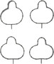 Reinz Intake Manifold Gasket Set 11-10672-01 for 2005-2019 Nissan/Suzuki 2.5L L4 (Frontier, Equator, Rogue, Altima)