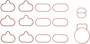 Reinz Intake Manifold Gasket Set 11-10588-01 for 2001-2004 Mazda/Ford 3.0L V6 (Tribute, Escape)