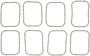 Reinz Intake Manifold Gasket Set 11-10321-01 for 2008-2013 Ram/Chrysler/Dodge 4.7L V8 (1500, 2500, Aspen, Durango)