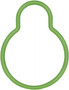 Reinz Intake Manifold Gasket 71-29486-00 for 1994-2002 Mercedes-Benz 3.2L L6 (E320, S320, SL600)