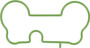 Reinz Intake Manifold Gasket 71-31138-00 for 1997-2000 Mercedes-Benz (SLK230, C230)