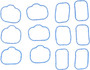 Reinz Intake Manifold Gasket Set 11-10364-01 for 2011-2022 Chrysler/Volkswagen/Dodge 3.6L 3.2L V6 (300, Routan, 200, Town &amp; Country)