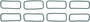 Reinz Intake Manifold Gasket Set 11-10480-01 for 2005-2007 Chevrolet/Pontiac/Cadillac 6.0L V8 (Corvette, GTO, CTS)