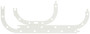 Elring Oil Pan Gasket for 1962-1995 Volvo 1800/940/740/760/122 1.8L 2.0L 2.3L