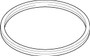 Elring Exhaust Pipe Flange Gasket for 1997-2005 Ford/Mazda Escort/Focus/Escape/Tribute 2.0L