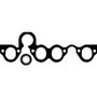 Elring Intake Manifold Gasket for 1975-1999 Audi/VW Golf/Jetta/4000/Scirocco/80 1.5L 1.6L 1.7L