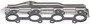 Elring Exhaust Manifold Gasket for 1998-2012 Lexus/Toyota Sequoia/Tundra/GX470/LX470/Land Cruiser 4.7L