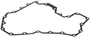 Elring Oil Pan Gasket for 2009-2018 BMW 650i/550i/550i GT/550i xDrive/650i Gran Coupe 4.4L