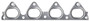 Elring Exhaust Manifold Gasket for 1986-2000 Acura/Honda Civic/CRX/EL/Integra 1.3L 1.5L 1.6L