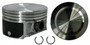Piston & Premium Ring Set (8) for Ford 330 5.4L -  Enginetech K3057 - Standard Size