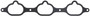 Elring Intake Manifold Gasket for 1999-2005 Porsche 911 3.4L 3.6L
