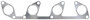 Elring Exhaust Manifold Gasket for 2003-2017 Audi/Chrysler/Jeep/VW A3/Patriot/Jetta/A4/Q5 1.8L 2.0L 2.4L