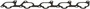 Elring Intake Manifold Gasket for 1988-1995 Audi 200 Quattro/90/200/S6 2.0L 2.2L 2.3L
