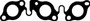 Elring Exhaust Manifold Gasket for 2012-2022 Jaguar/Land Rover XF/Range Rover Sport/XJ/Range Rover/Discovery 3.0L